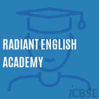 Radiant English Academy School Logo