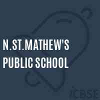 N.St.Mathew'S Public School Logo