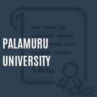 Palamuru University Logo