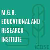 M.G.R. Educational and Research Institute Logo