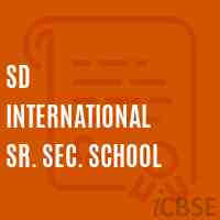 SD International Sr. Sec. School Logo