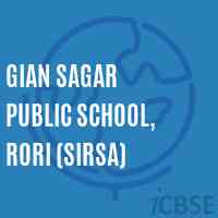 Gian Sagar Public School, Rori (Sirsa) Logo