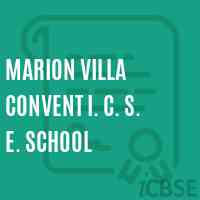 Marion Villa Convent I. C. S. E. School Logo