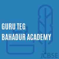 Guru Teg Bahadur Academy School Logo