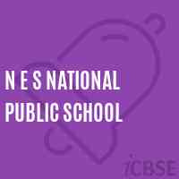N E S National Public School Logo