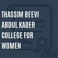 Thassim Beevi Abdul Kader College For Women Logo