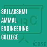 Sri Lakshmi Ammal Engineering College Logo