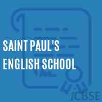 Saint Paul's English School Logo