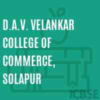 D.A.V. Velankar College of Commerce, Solapur Logo