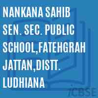 Nankana Sahib Sen. Sec. Public School,Fatehgrah Jattan,Distt. Ludhiana Logo