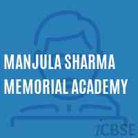 Manjula Sharma Memorial Academy School Logo