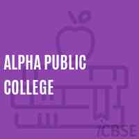Alpha Public College Logo