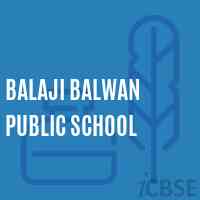 Balaji Balwan Public School Logo