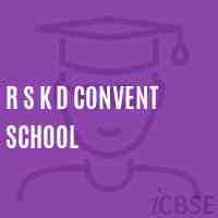 R S K D Convent School Logo
