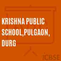 Krishna Public School,Pulgaon, Durg Logo