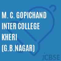 M. C. Gopichand Inter College Kheri (G.B.Nagar) Logo