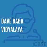 DAVe BABA VIDYALAYA School Logo