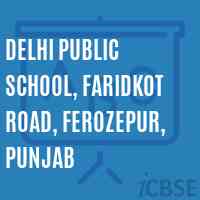 Delhi Public School, Faridkot Road, Ferozepur, Punjab Logo