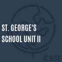 St. George's School Unit II Logo