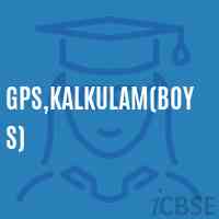 Gps,Kalkulam(Boys) Primary School Logo