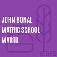 John Bonal Matric School Marth Logo