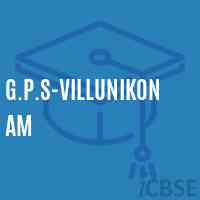 G.P.S-Villunikonam Primary School Logo