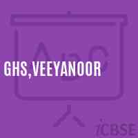 Ghs,Veeyanoor Secondary School Logo
