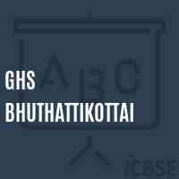 Ghs Bhuthattikottai Secondary School Logo