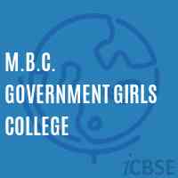 M.B.C. Government Girls College Logo