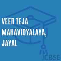 Veer Teja Mahavidyalaya, Jayal College Logo
