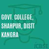 Govt. College, Shahpur, Distt Kangra Logo