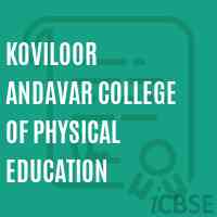 Koviloor Andavar College of Physical Education Logo