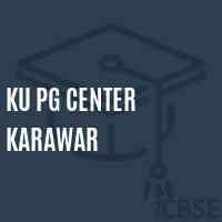 KU PG Center Karawar College Logo