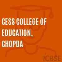 Cess College of Education, Chopda Logo