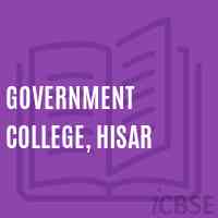 Government College, Hisar Logo