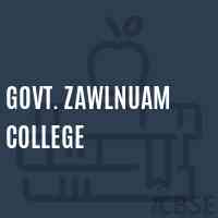 Govt. Zawlnuam College Logo