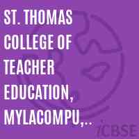 St. Thomas College of Teacher Education, Mylacompu, Thodupuzha 685 584 Logo