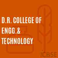 D.R. College of Engg.& Technology Logo