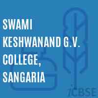 g v college of education sangaria hanumangarh
