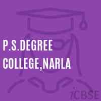 P.S.Degree College,Narla Logo
