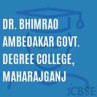Dr. Bhimrao Ambedakar Govt. Degree College, Maharajganj Logo