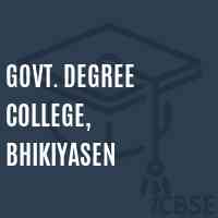 Govt. Degree College, Bhikiyasen Logo