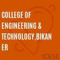 College of Engineering & Technology,Bikaner Logo