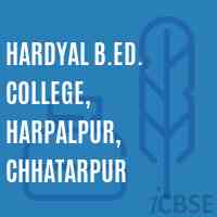 Hardyal B.Ed. College, Harpalpur, Chhatarpur Logo