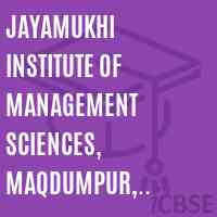 Jayamukhi Institute of Management Sciences, Maqdumpur, Narsampet, Warangal Logo