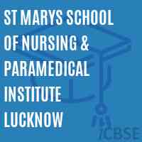 St Marys School of Nursing & Paramedical Institute Lucknow Logo