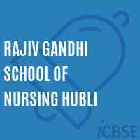 Rajiv Gandhi School of Nursing Hubli Logo
