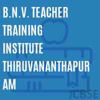 B.N.V. Teacher Training Institute Thiruvananthapuram Logo