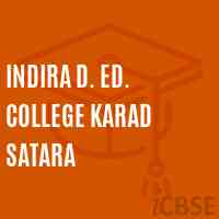 Indira D. Ed. College Karad Satara Logo