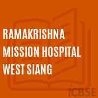 Ramakrishna Mission Hospital West Siang College Logo